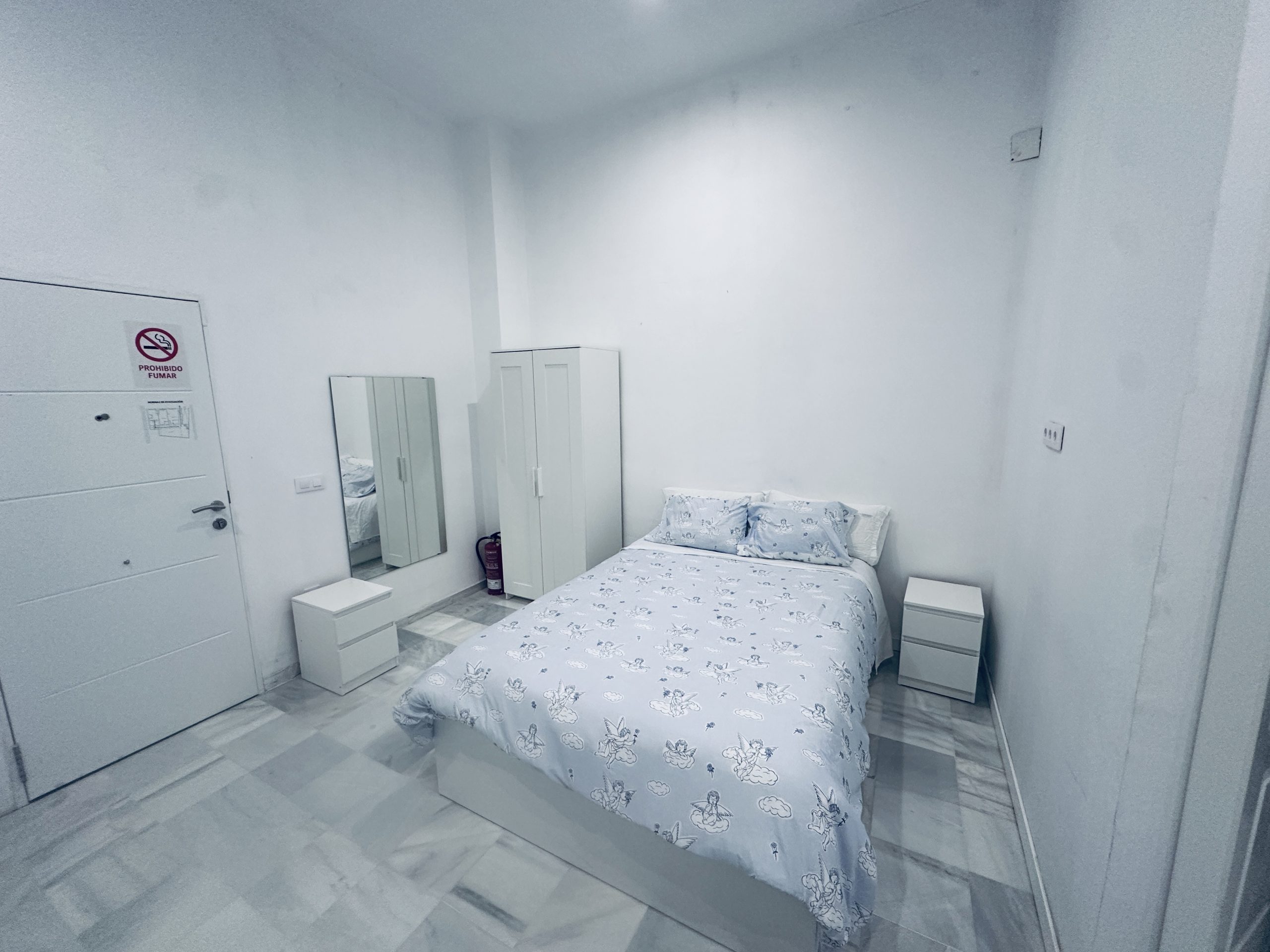 Dormitorio del Apartamento 3 de Lofts Escala